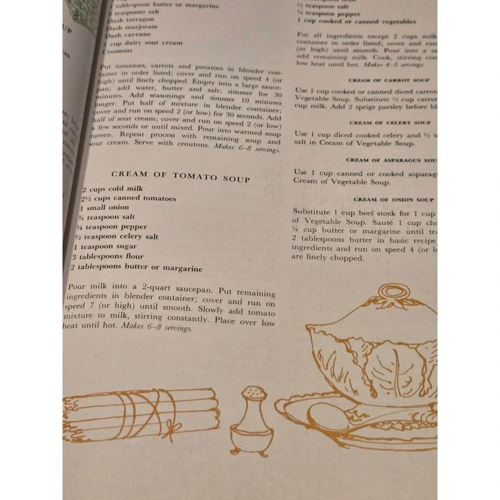 Hamilton Beach The Blender Way to Better Cooking 1965 First Edition Retro Recipe